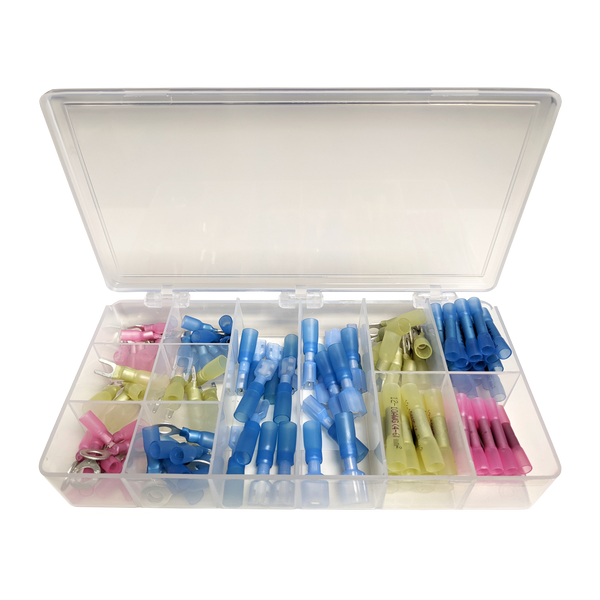 Uni-Bond Lighting (120/Pack) Terminals & Connectors Variety Pack