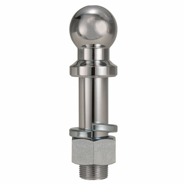 Trimax Locks 2" Tow Ball Chrome For Razor Max HD Aluminum Hitch