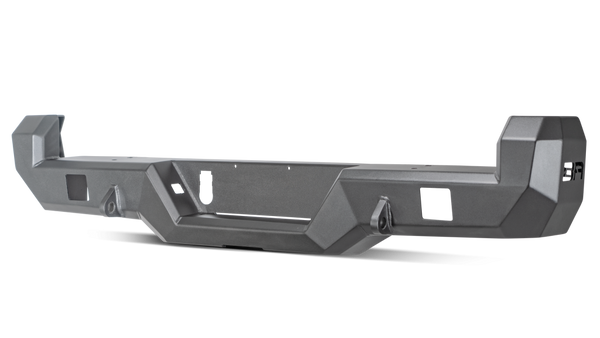 Body Armor 4x4 Rear Bumper — 2016-2023 Toyota Tacoma — Black (TC-2963)