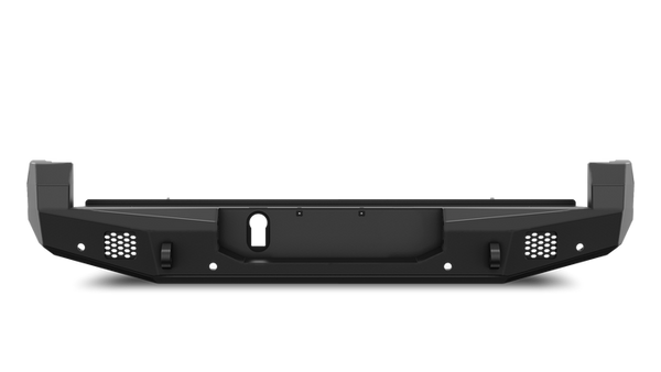 Body Armor 4x4 Rear Bumper — 2016-2023 Toyota Tacoma — Black (TC-2966)