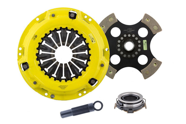 Advanced Clutch Ensemble d'embrayage ACT Extreme, disque de course à moyeu rigide 4 patins (TC6-XTR4)