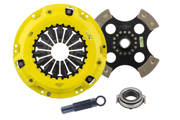 Advanced Clutch Ensemble d'embrayage ACT Extreme, disque de course à moyeu rigide 4 patins (TC7-XTR4)