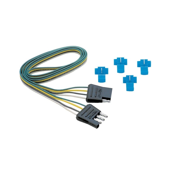 Tekonsha 4 Pin Flat Connector (12") Tow Ready