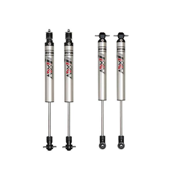 Skyjacker Boîte de composants pour ensemble de rehaussement de 2-3 po — avec amortisseurs monotubes ADX M2.0 en aluminium, 4WD (TJ2030XM)