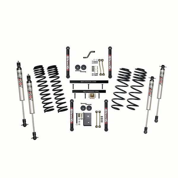Skyjacker 4 in. Suspension Lift Kit With ADX M2.0 Aluminum Monotube Shocks. — Lower (TJ403BKXMLT)