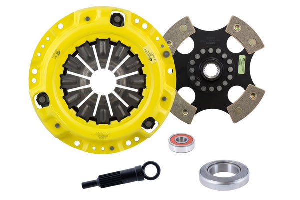 Advanced Clutch Ensemble d'embrayage ACT Extreme, disque de course à moyeu rigide 4 patins (TK1-XTR4)