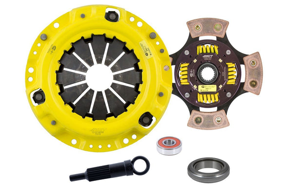 Advanced Clutch Ensemble d'embrayage ACT Heavy Duty, disque de course à moyeu amorti 4 patins (TK2-HDG4)