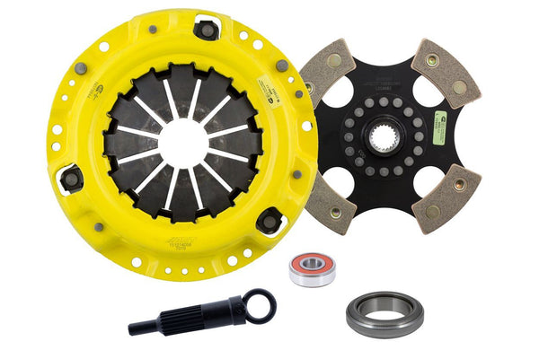 Advanced Clutch Ensemble d'embrayage ACT Heavy Duty, disque de course à moyeu rigide 4 patins (TK2-HDR4)