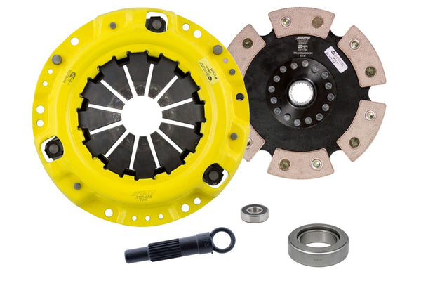 Advanced Clutch Ensemble d'embrayage ACT Heavy Duty, disque de course à moyeu rigide 6 patins (TL1-HDR6)