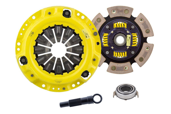 Advanced Clutch Ensemble d'embrayage ACT Extreme, disque de course à moyeu amorti 6 patins (TL3-XTG6)