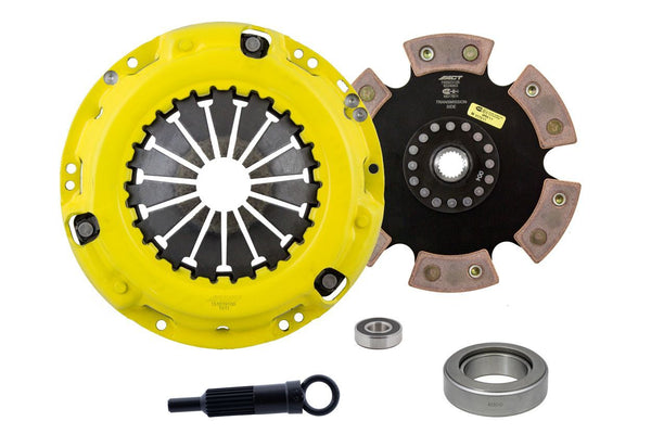 Advanced Clutch Ensemble d'embrayage ACT Heavy Duty, disque de course à moyeu rigide 6 patins (TL4-HDR6)