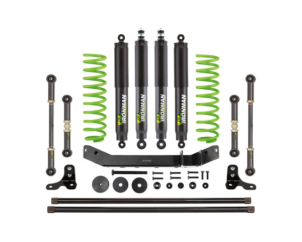 Ironman 4x4 Foam Cell Pro 2" Suspension Kit - Stage 3 — 1998-2007 Toyota Land Cruiser 100 Series (TOY050BKPS3)