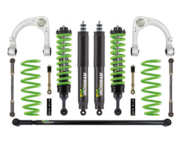 Ironman 4x4 Ensemble de suspension Foam Cell Pro 2-3 po Lexus GX470 sans KDSS Adk Stage 4 (TOY055BBKP3S4P-ADK)