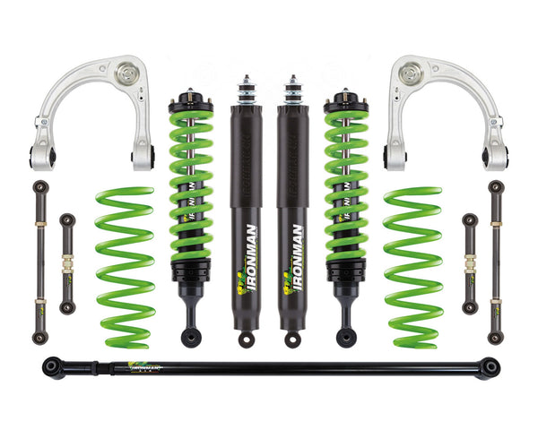Ironman 4x4 Ensemble de suspension Foam Cell Pro 2 po Toyota 200 Series Land Cruiser - Stage 3 (TOY063SCKPS3P)