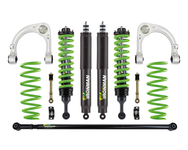 Ironman 4x4 Ensemble de rehaussement de suspension Foam Cell Pro 2-3 po Lexus GX460 sans KDSS - Stage 3 (TOY065ACKP1S3P)