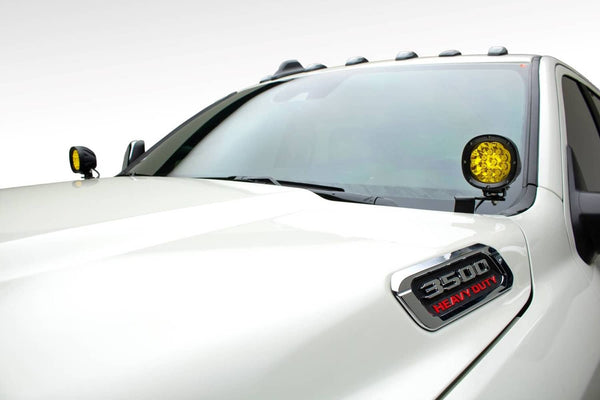 T-Rex Zroadz Ditch Light LED Kit with Two 4" Amber LED Pods | 19-24 Ram 1500
