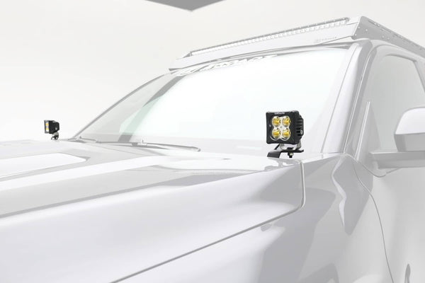 T-Rex Zroadz Ditch Light LED Kit with Two 3" Amber LED Pods | 24-26 Tacoma/ 25-26 4RUNNER