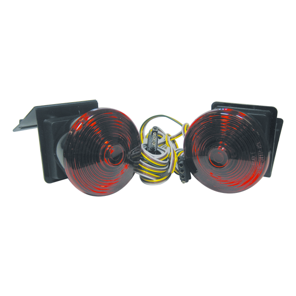 Uni-Bond Lighting Tow Light Kit with 4" Stt Lamps & Hinge Flaps
