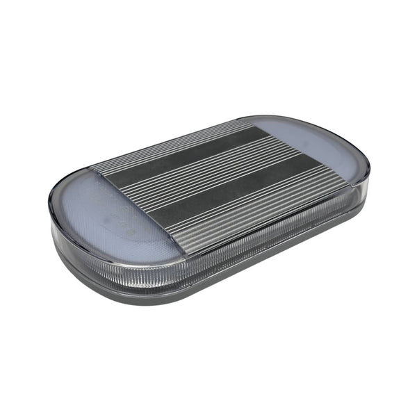 Uni-Bond Lighting 8" Amber LED Low Profile Warning Light Bar - Bracket Mount