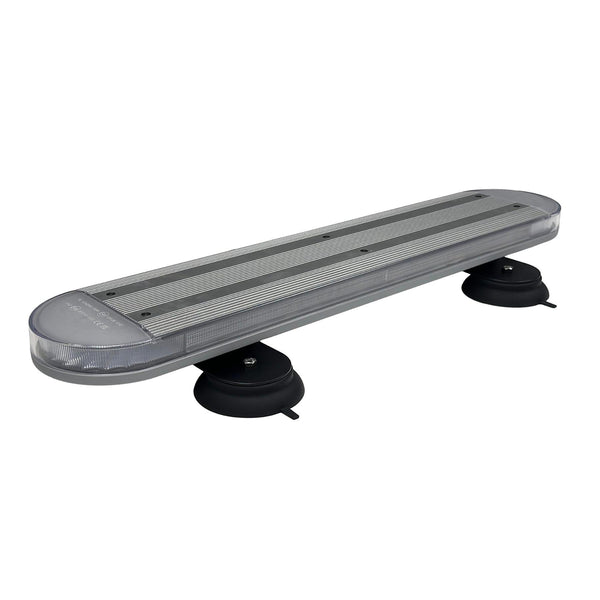 Uni-Bond Lighting 24" Amber LED Low Profile Warning Light Bar - Magnetic Mount