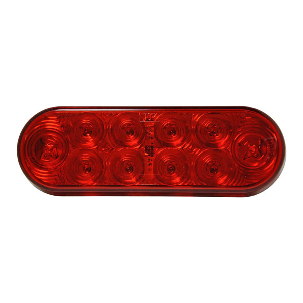 Uni-Bond Lighting LED Oval Signal/Park Lamp Red