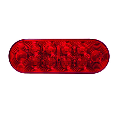 Uni-Bond Lighting LED Oval Stop/Turn/Tail Lamp Red
