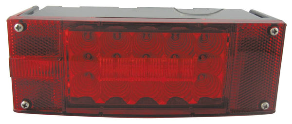 Uni-Bond Lighting LED Submersible Sst Lamp Red 8-1/8" X 3" X 2-7/8"