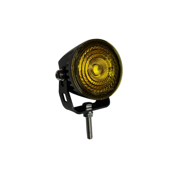 Uni-Bond Lighting 2" Round LED Amber Flood Lamp