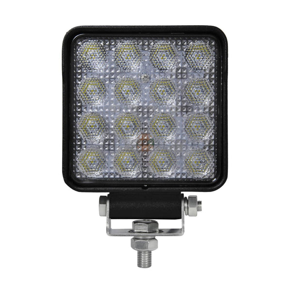 Uni-Bond Lighting LED Work Lamp Flood 16 Osram Leds Square