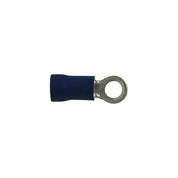 Uni-Bond Lighting Insulated Ring Terminal Bleu Stud 6 16-14 GA Pkg 500