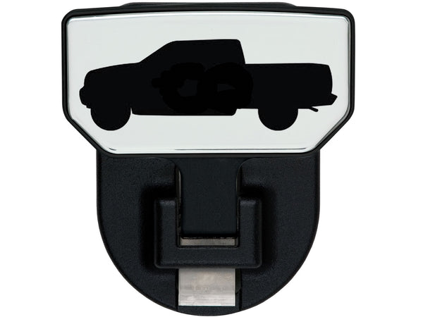 Carr HD Universal Hitch Step - Fits 2 in. Receiver - Black - Pick-up - Single