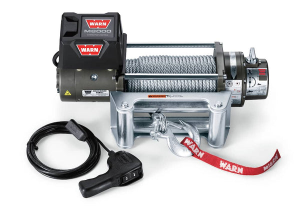 M8000 Winch W/100' Wire Warn