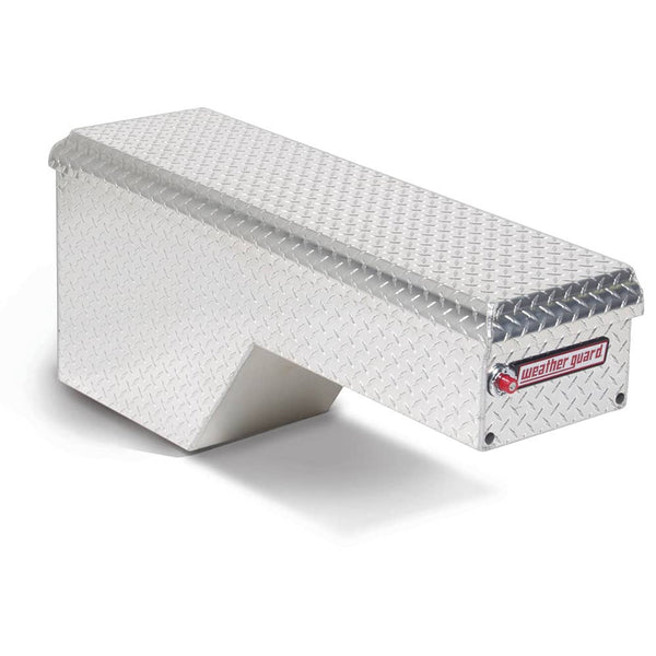 Wheel Well Tool Box P.S. Pass.Side Standard Weatherguard Brite Aluminum