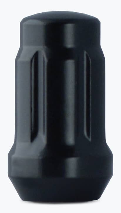 14X1.50 1.37" Black Spline Drive Closed End Lug Nut