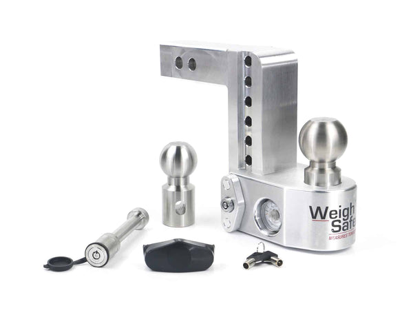 Weigh Safe 6" Drop Hitch (10K/12.5K Gross Tongue Weight Rating) (WS6-2-KA)