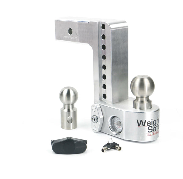 Weigh Safe 8" Drop Hitch (8K/14.5K Gtwr) (WS8-2.5)