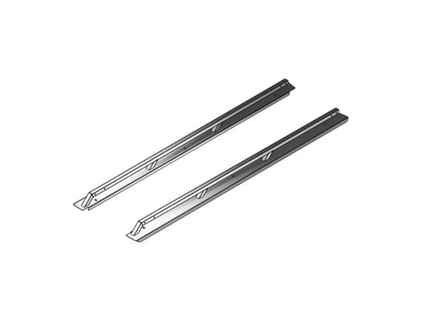 Westcan Silver Aluminum Rail Caps - 07-13 Sierra 8 Foot Box