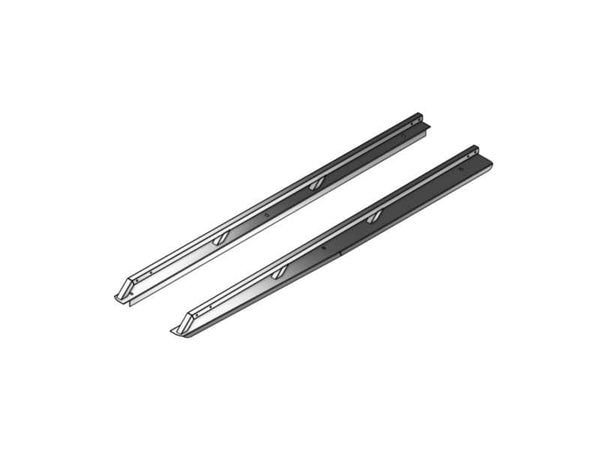 Westcan Silver Aluminum Rail Caps - 99-16 Super Duty 8 Foot Box