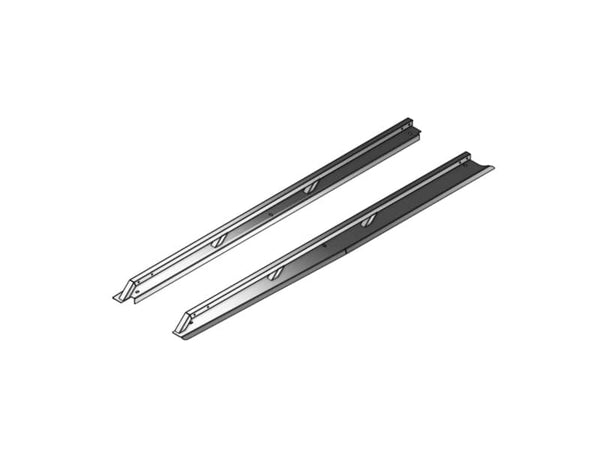 Westcan Silver Aluminum Rail Caps - 09-14 F150 8 Foot Box