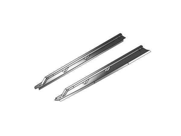 Westcan Silver Aluminum Rail Caps - 15-20 F150 6.5 Foot Box