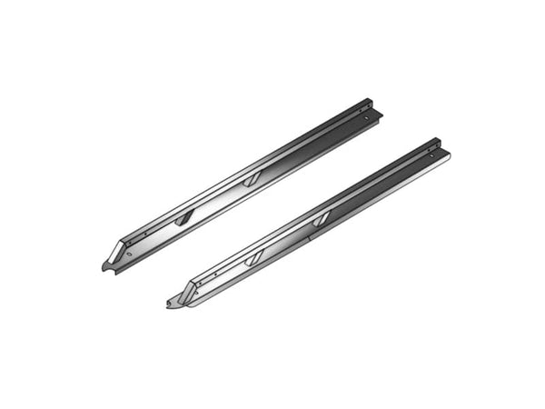 Westcan Silver Aluminum Rail Caps - 16-26 Titan XD 6.5 Foot Box