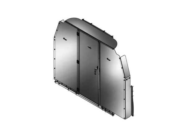 Westcan Solid Fixed Partition - 03-25 Express/Savana