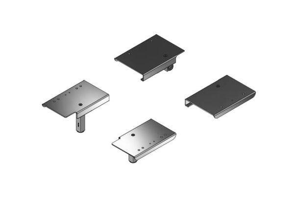 Westcan Silver Aluminum Box Cap Kit (REQUIRES WTC-2002000) - 17-22 Super Duty