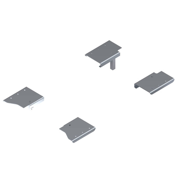 Westcan Silver Aluminum Box Cap Kit (REQUIRES WTC-2002000) - 21-26 F150