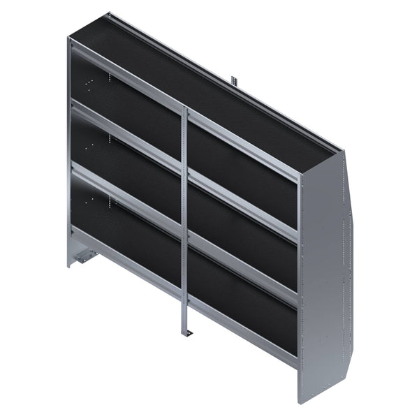 Westcan 4 Shelf Unit Standard 72"L 16-1/8"D 62"H