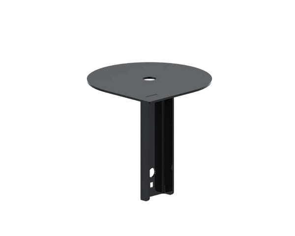Westcan Iron Back Beacon Mount 8" Round Driver Side