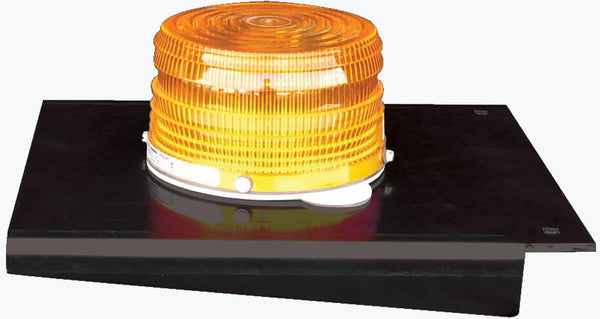 Westcan Carbon Black Aluminum Single Beacon Mount (LIGHT NOT INCLUDED)