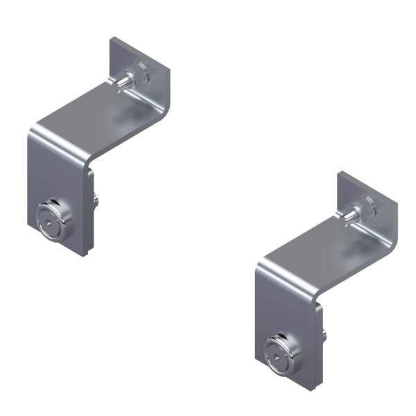 Westcan Silver Aluminum Hold Down Kit 21-26 F150