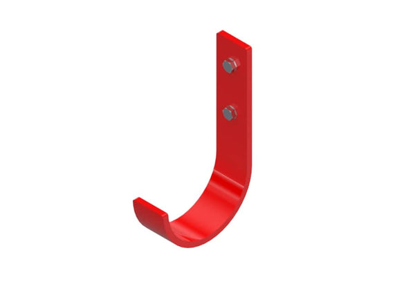 Westcan Fixed Hook - Red 4-1/2" Opening