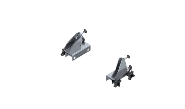 Westcan Silver Aluminum Rear Rack Install Kit - 99-26 Silverado/Sierra 1500/ 01-26 Silverado/Sierra HD/ Dodge Ram 09-26 1500/ 10-26 2500/3500